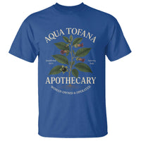 Aqua Tofana Apothecary T Shirt Feminist Woman Owned And Operated - Wonder Print Shop