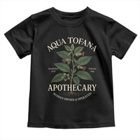 Aqua Tofana Apothecary Toddler T Shirt Feminist Woman Owned And Operated - Wonder Print Shop