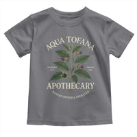 Aqua Tofana Apothecary Toddler T Shirt Feminist Woman Owned And Operated - Wonder Print Shop