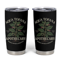 Aqua Tofana Apothecary Tumbler Cup Feminist Woman Owned And Operated - Wonder Print Shop