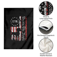 Funny 4th Of July Dachshund Lover Garden Flag Weenie The People American Flag - Wonder Print Shop