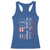 Funny 4th Of July Dachshund Lover Racerback Tank Top Weenie The People American Flag - Wonder Print Shop