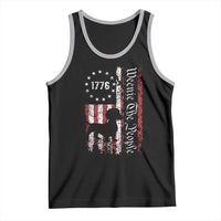 Funny 4th Of July Dachshund Lover Tank Top Weenie The People American Flag - Wonder Print Shop