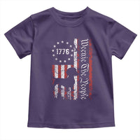 Funny 4th Of July Dachshund Lover Toddler T Shirt Weenie The People American Flag - Wonder Print Shop