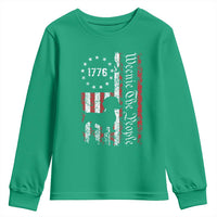 Funny 4th Of July Dachshund Lover Youth Sweatshirt Weenie The People American Flag - Wonder Print Shop