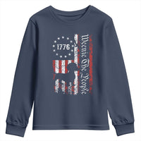 Funny 4th Of July Dachshund Lover Youth Sweatshirt Weenie The People American Flag - Wonder Print Shop