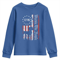 Funny 4th Of July Dachshund Lover Youth Sweatshirt Weenie The People American Flag - Wonder Print Shop