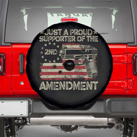 Just A Proud Supporter Of The 2nd Amendment Spare Tire Cover Gun Owner American Flag - Wonder Print Shop