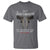 2nd Amendment Pro Gun T Shirt Gun Rights Shall Not Be Infringed Patriotic American Flag - Wonder Print Shop