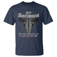 2nd Amendment Pro Gun T Shirt Gun Rights Shall Not Be Infringed Patriotic American Flag - Wonder Print Shop
