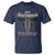 2nd Amendment Pro Gun T Shirt Gun Rights Shall Not Be Infringed Patriotic American Flag - Wonder Print Shop