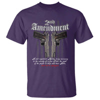 2nd Amendment Pro Gun T Shirt Gun Rights Shall Not Be Infringed Patriotic American Flag - Wonder Print Shop