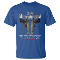 2nd Amendment Pro Gun T Shirt Gun Rights Shall Not Be Infringed Patriotic American Flag - Wonder Print Shop
