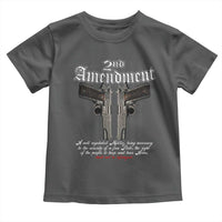 2nd Amendment Pro Gun Toddler T Shirt Gun Rights Shall Not Be Infringed Patriotic American Flag - Wonder Print Shop