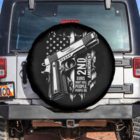 Guns Dont Kill People Do Spare Tire Cover 2nd Amendment American Flag - Wonder Print Shop