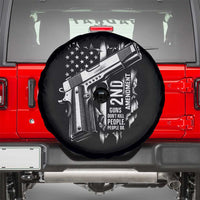 Guns Dont Kill People Do Spare Tire Cover 2nd Amendment American Flag - Wonder Print Shop