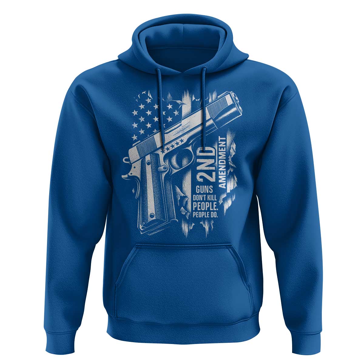 Guns Dont Kill People Do Hoodie 2nd Amendment American Flag - Wonder Print Shop