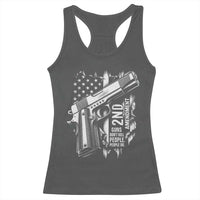 Guns Dont Kill People Do Racerback Tank Top 2nd Amendment American Flag - Wonder Print Shop