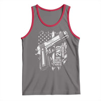 Guns Dont Kill People Do Tank Top 2nd Amendment American Flag - Wonder Print Shop
