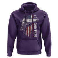 I 2nd That Second Amendment Hoodie Pro Gun American Flag Patriotic - Wonder Print Shop