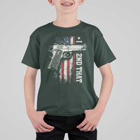 I 2nd That Second Amendment T Shirt For Kid Pro Gun American Flag Patriotic - Wonder Print Shop