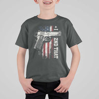 I 2nd That Second Amendment T Shirt For Kid Pro Gun American Flag Patriotic - Wonder Print Shop
