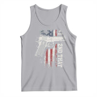 I 2nd That Second Amendment Tank Top Pro Gun American Flag Patriotic - Wonder Print Shop