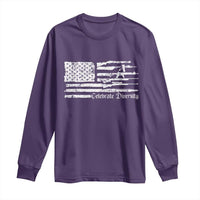 Funny Pro Gun Celebrate Diversity Long Sleeve Shirt 2nd Amendment Vintage American Flag - Wonder Print Shop