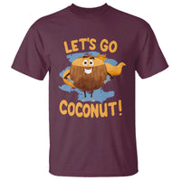 Funny Super Sommer Coconuts T Shirt Let's Go Coconut Hero - Wonder Print Shop