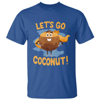 Funny Super Sommer Coconuts T Shirt Let's Go Coconut Hero - Wonder Print Shop