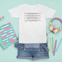 Happy First Day Of School T Shirt For Kid Student Teacher Bracelet Retro Groove - Wonder Print Shop