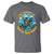 Funny Back To School Space T Shirt 2ND Grade Is Out Of This World Dinosaur Astronaut Planet - Wonder Print Shop