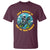 Funny Back To School Space T Shirt 3RD Grade Is Out Of This World Dinosaur Astronaut Planet - Wonder Print Shop