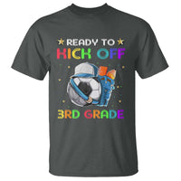 Ready To Kick Off 3rd Grade T Shirt Back To School Soccer  Backpacks Ruller Pencil - Wonder Print Shop