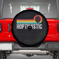 Funny Hops Craft Beer Lover Spare Tire Cover Hoptimistic Retro Vintage Home Brewing - Wonder Print Shop