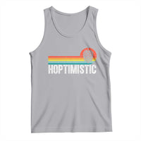 Funny Hops Craft Beer Lover Tank Top Hoptimistic Retro Vintage Home Brewing - Wonder Print Shop