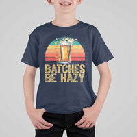Funny Batches Be Hazy T Shirt For Kid Craft Beer For Home Brewing - Wonder Print Shop