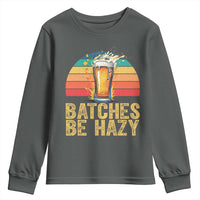 Funny Batches Be Hazy Youth Sweatshirt Craft Beer For Home Brewing - Wonder Print Shop