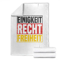 Proud Germany Throw Blanket Einigkeit Recht Freiheit German Flag - Wonder Print Shop