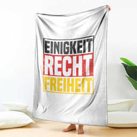 Proud Germany Throw Blanket Einigkeit Recht Freiheit German Flag - Wonder Print Shop