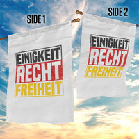 Proud Germany Garden Flag Einigkeit Recht Freiheit German Flag - Wonder Print Shop