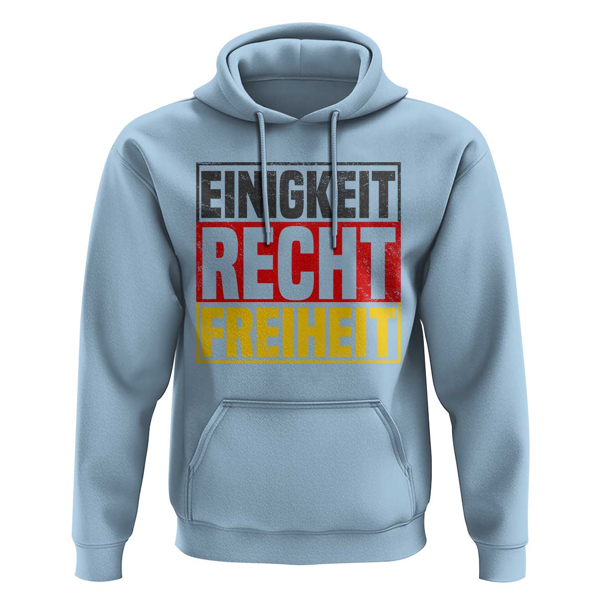 Proud Germany Hoodie Einigkeit Recht Freiheit German Flag - Wonder Print Shop
