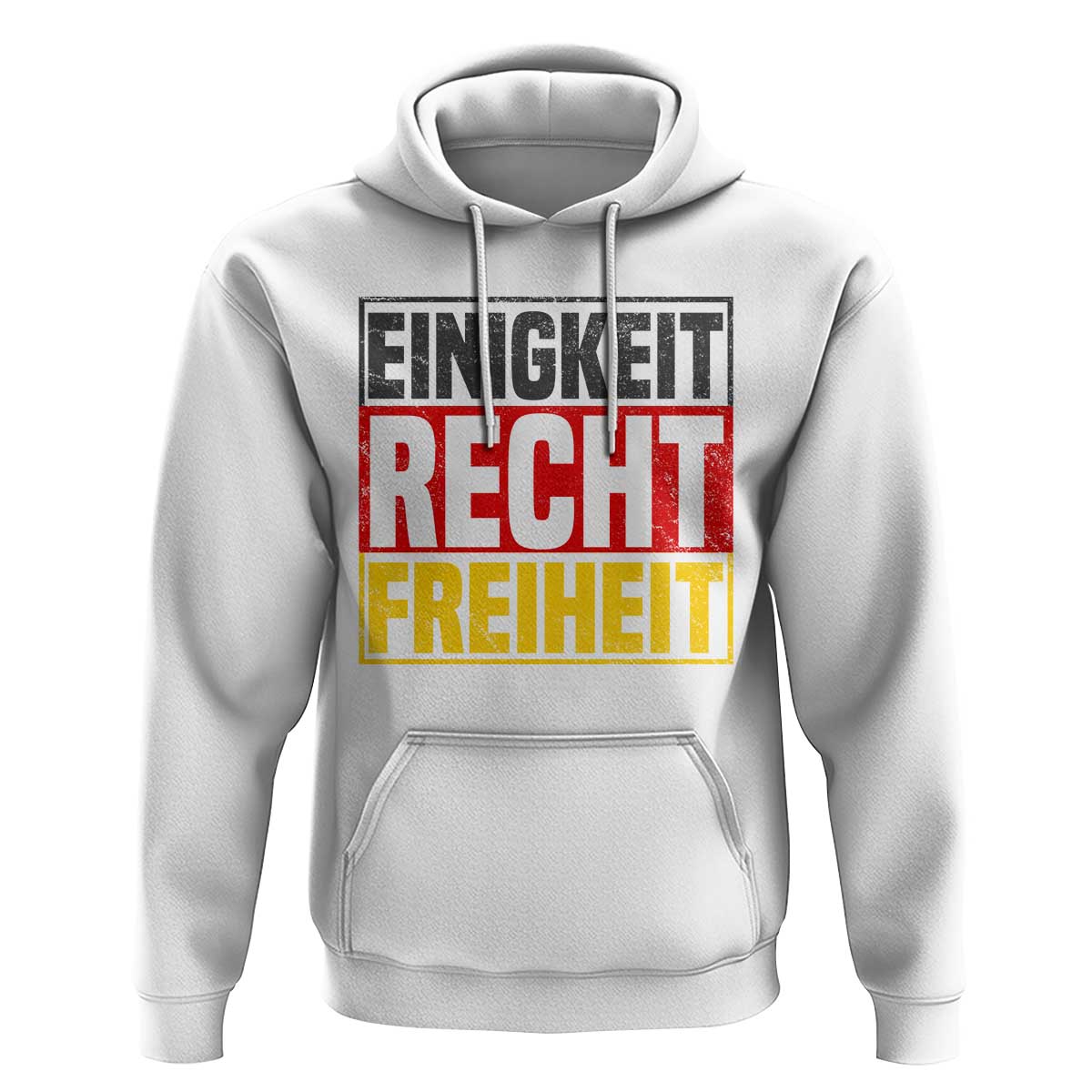 Proud Germany Hoodie Einigkeit Recht Freiheit German Flag - Wonder Print Shop