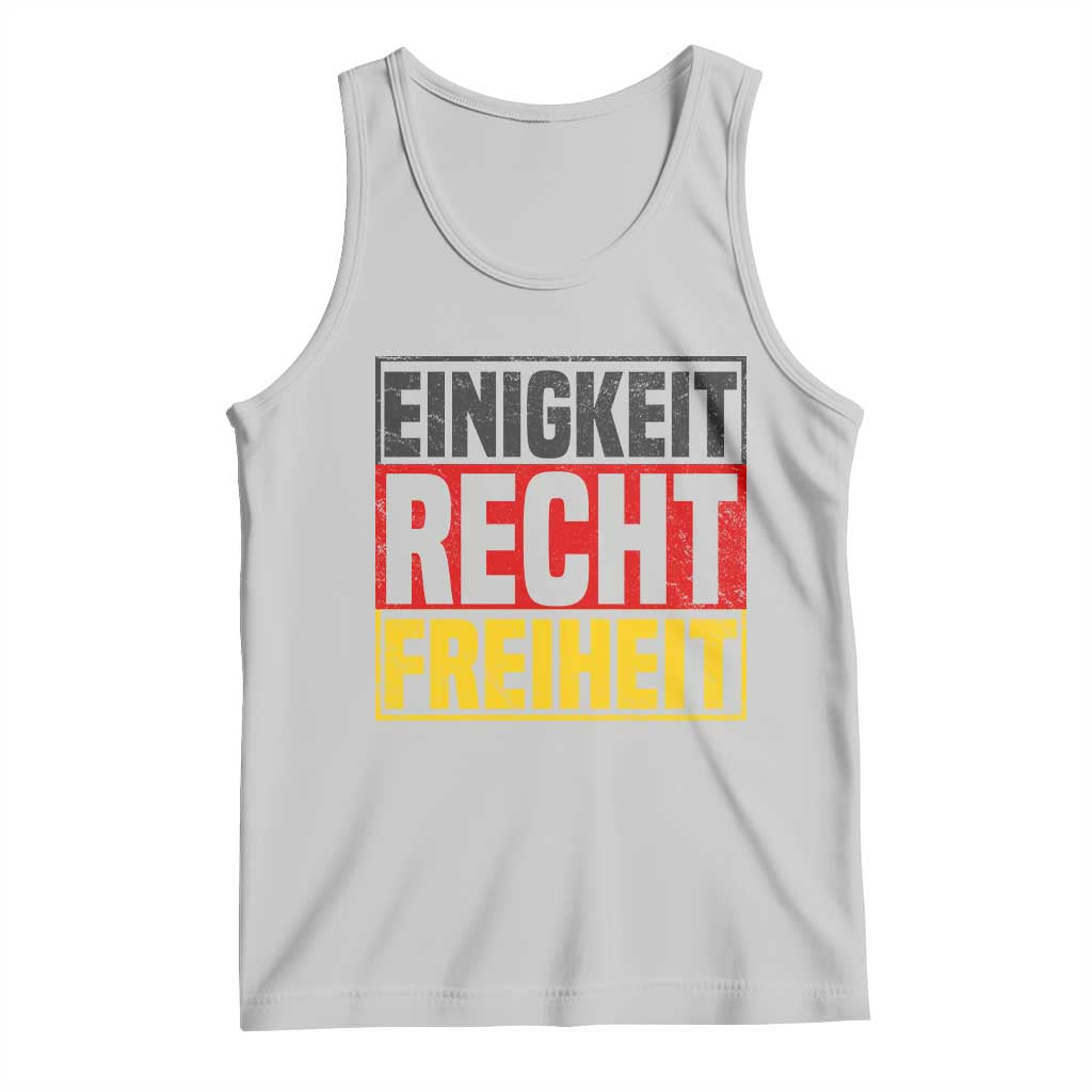 Proud Germany Tank Top Einigkeit Recht Freiheit German Flag - Wonder Print Shop
