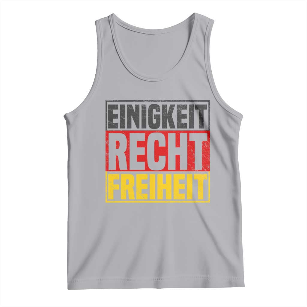 Proud Germany Tank Top Einigkeit Recht Freiheit German Flag - Wonder Print Shop