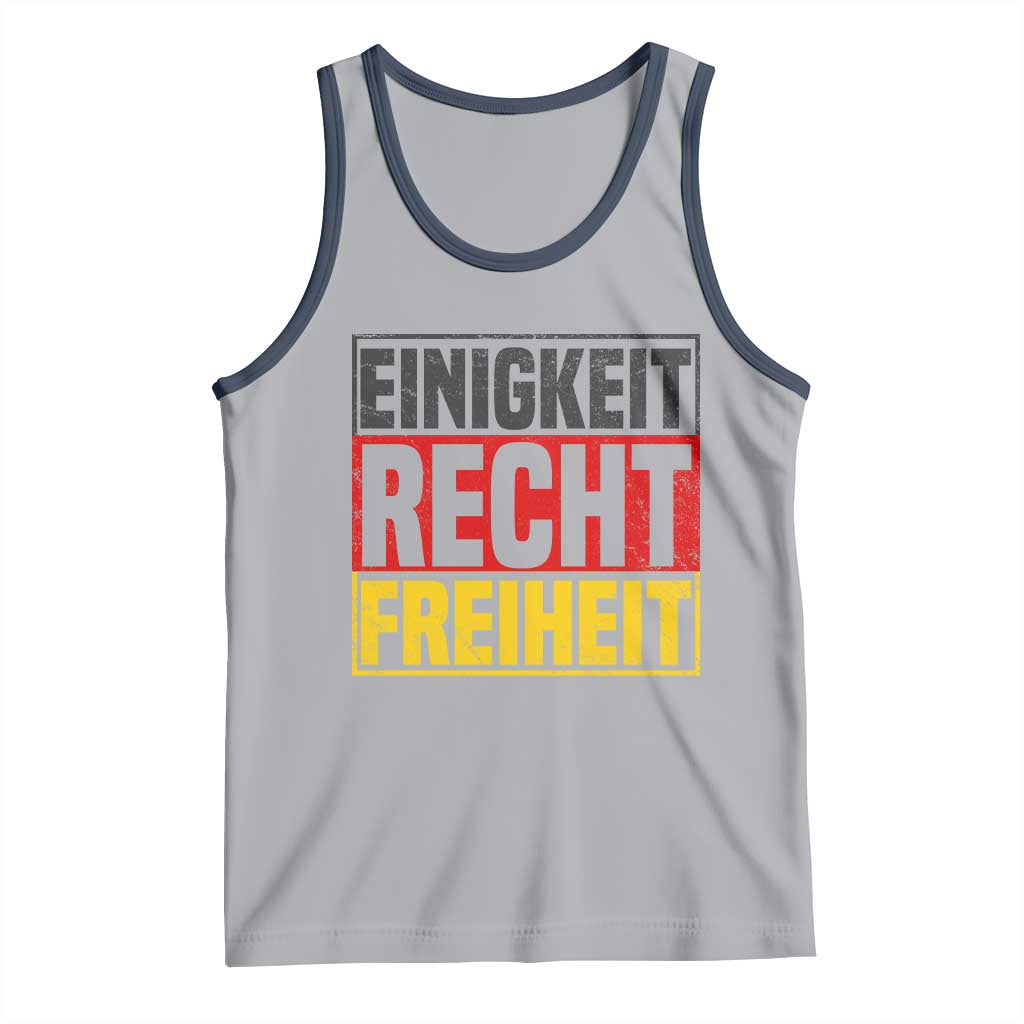 Proud Germany Tank Top Einigkeit Recht Freiheit German Flag - Wonder Print Shop