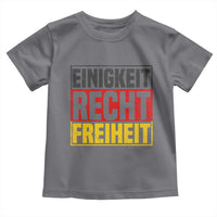 Proud Germany Toddler T Shirt Einigkeit Recht Freiheit German Flag - Wonder Print Shop