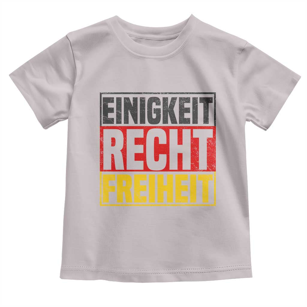 Proud Germany Toddler T Shirt Einigkeit Recht Freiheit German Flag - Wonder Print Shop