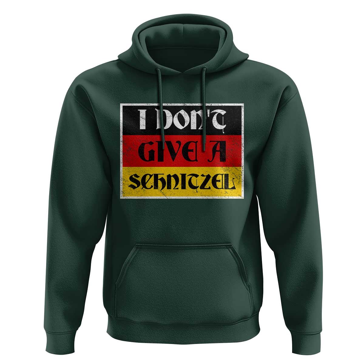 German Beer Drinking Hoodie I Don't Give A Schnitzel Oktoberfest - Wonder Print Shop