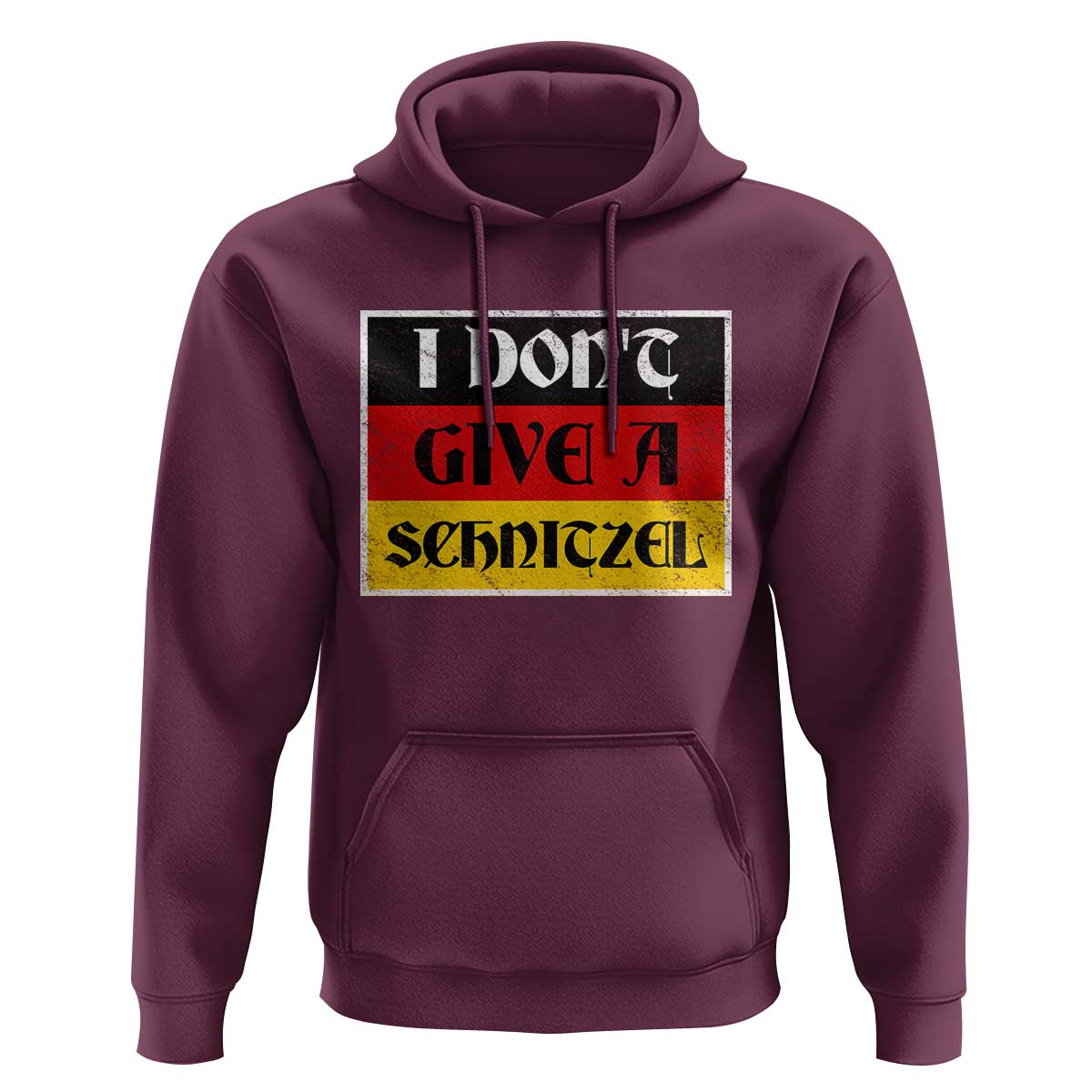 German Beer Drinking Hoodie I Don't Give A Schnitzel Oktoberfest - Wonder Print Shop